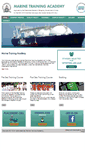 Mobile Screenshot of marinetrainingacademy.com